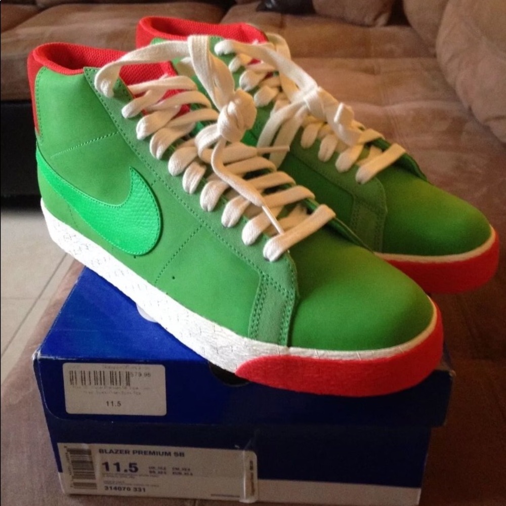 Nike Blazer “Green Spark”